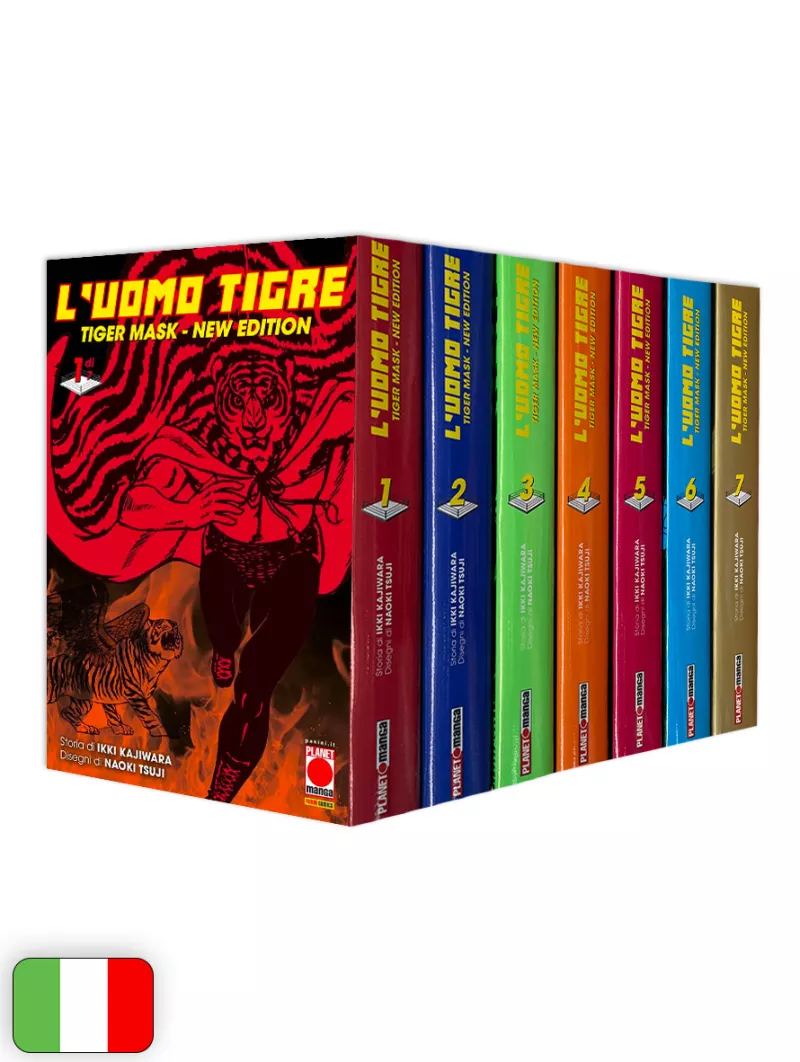 L'Uomo Tigre - Tiger Mask New Edition 1-7 - Serie Completa