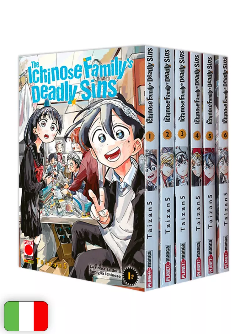 The Ichinose Family's Deadly Sins 1-6 - Serie Completa