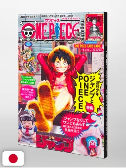 One Piece Magazine 20 Special Edition Weekly Shonen Jump + Monkey. D. Luffy Promo Card ST21-014