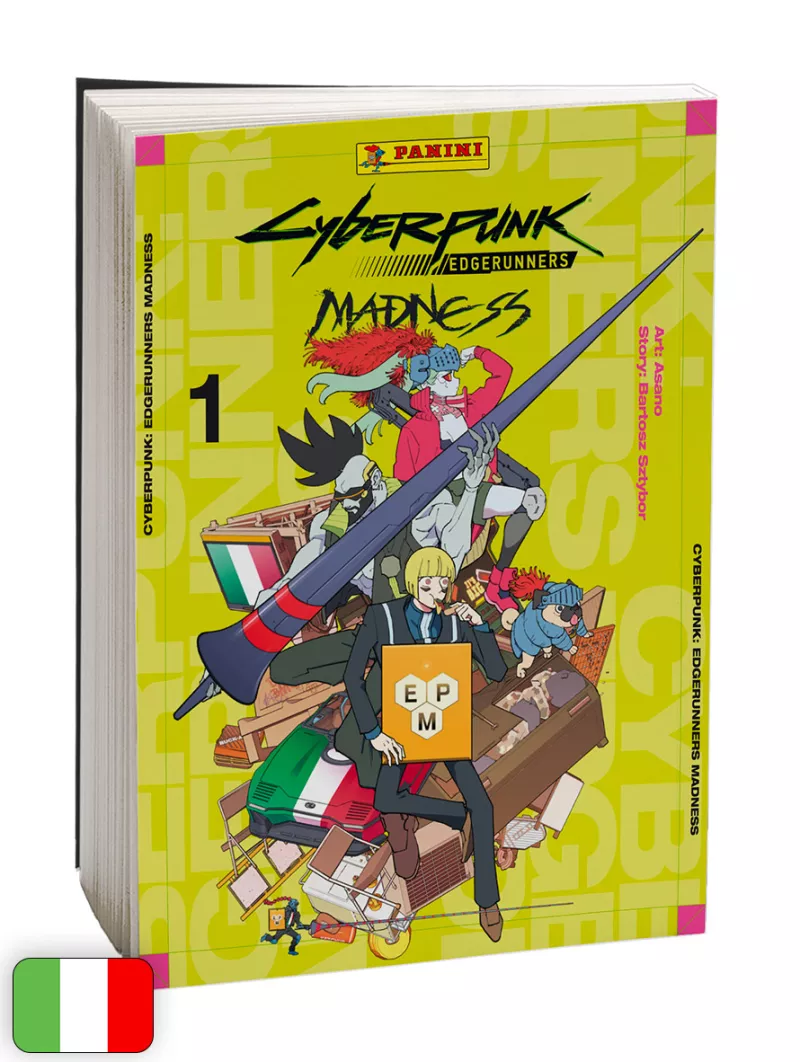 Cyberpunk: Edgerunners MADNESS 1 Variant Panini Exclusive