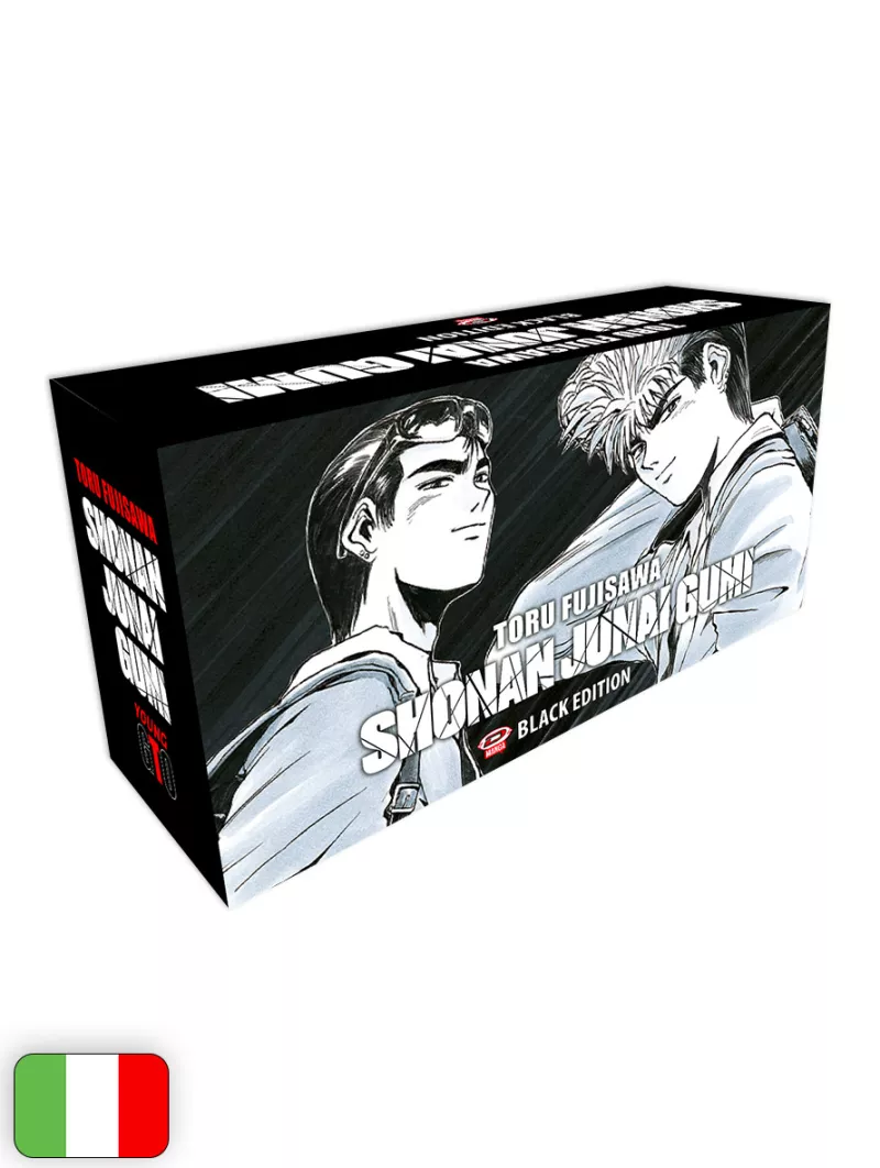 Shonan Junai Gumi - Le Avventure del Giovane GTO - Black Edition Box (1-15) Completa