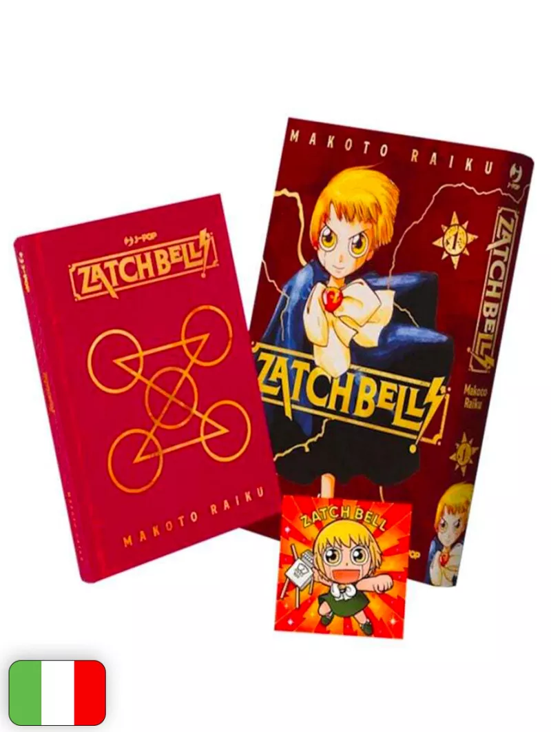 Zatch Bell 1 Variant con Sticker + Sticker Booklet
