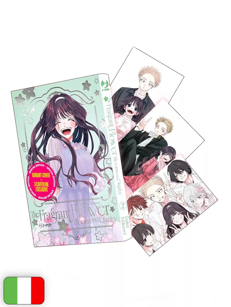 The Fragrant Flower Blooms With Dignity 2 Variant + Illustration Cards - Edizione Deluxe