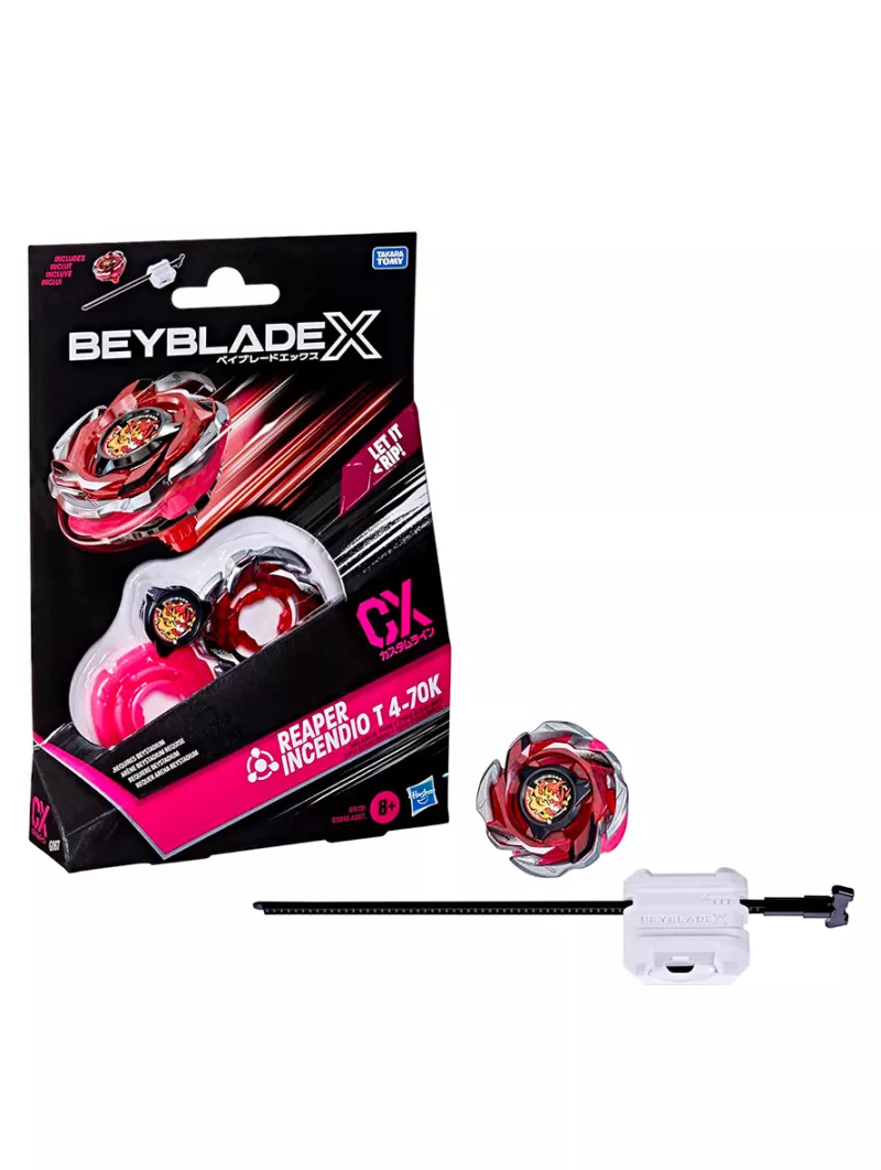 Reaper Incendio T 4-70K Starter Pack Set - Beyblade X - Hasbro