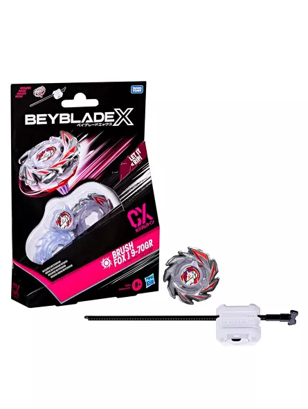 Brush Fox J 9-70GR Starter Pack Set - Beyblade X - Hasbro