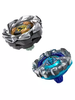Cowl Sphinx 1-80GF & Crest Leon 7-60GN Dual Pack Set - Beyblade X - Hasbro