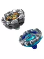 Cowl Sphinx 1-80GF & Crest Leon 7-60GN Dual Pack Set - Beyblade X - Hasbro