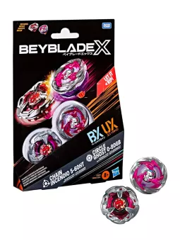 Chain Incendio 5-60HT & Circle Ghost 0-80GB Dual Pack Set - Beyblade X - Hasbro
