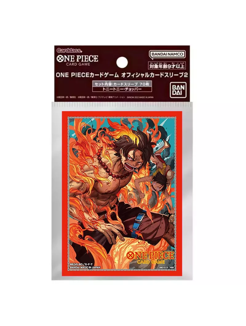 One Piece Card Game: Portgas D. Ace Sleeve Limited Edition Vol.5 (Standard Size)