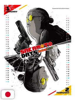 Sakamoto Days Calendario Wall Large 2026