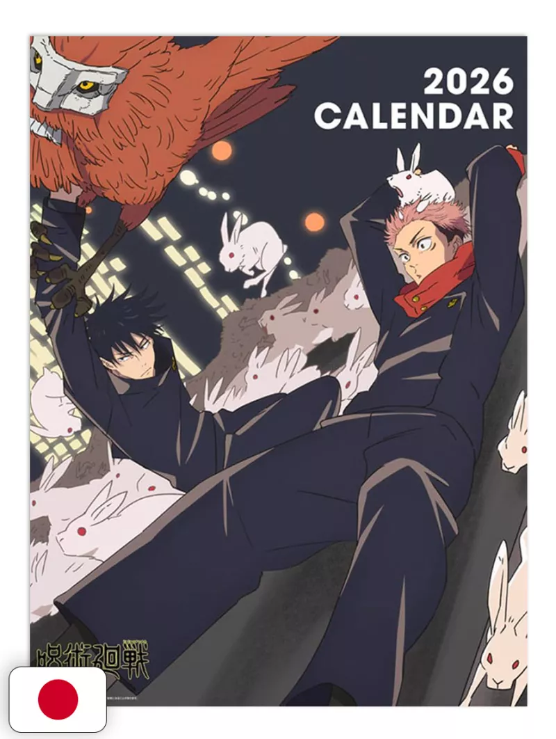 Jujutsu Kaisen Calendario Wall Large 2026