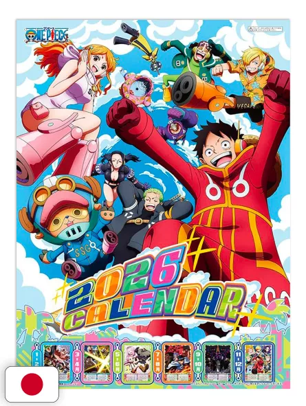 One Piece Calendario Wall Large 2026