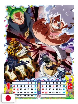 One Piece Calendario Wall Large 2026