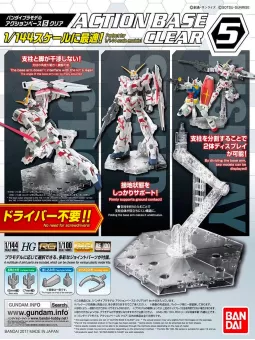 Bandai Action Base Clear 5 - Bandai Model Kit Figure