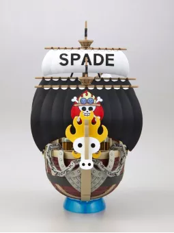 Spade Pirate's Ship - One Piece Model Kit Grand Ship Collection - Bandai Figure