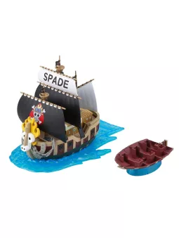 Spade Pirate's Ship - One Piece Model Kit Grand Ship Collection - Bandai Figure
