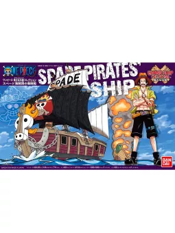 Spade Pirate's Ship - One Piece Model Kit Grand Ship Collection - Bandai Figure