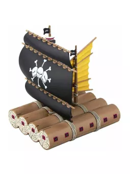 Marshall D. Teach's Pirate Ship - One Piece Model Kit Grand Ship Collection - Bandai Figure