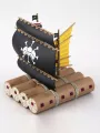 Marshall D. Teach's Pirate Ship - One Piece Model Kit Grand Ship Collection - Bandai Figure
