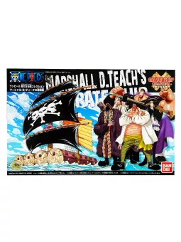 Marshall D. Teach's Pirate Ship - One Piece Model Kit Grand Ship Collection - Bandai Figure