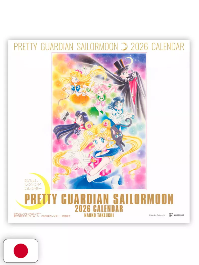 Pretty Guardian Sailormoon Calendario 2026 Pretty Guardian Sailormoon Calendario 2026 