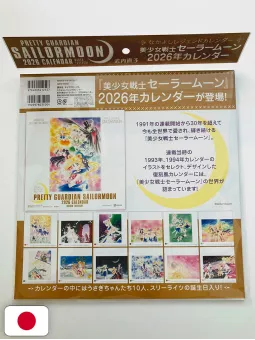 Pretty Guardian Sailormoon Calendario 2026