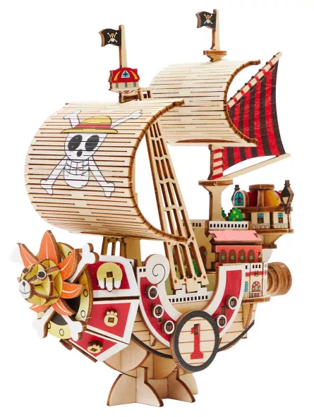 Thousand Sunny - One Piece Wa-Gu-Mi Wood Model Kit - Red Robin Design