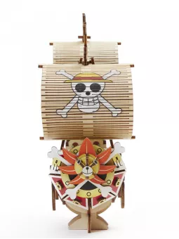Thousand Sunny - One Piece Wa-Gu-Mi Wood Model Kit - Red Robin Design