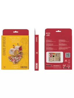 Thousand Sunny - One Piece Wa-Gu-Mi Wood Model Kit - Red Robin Design