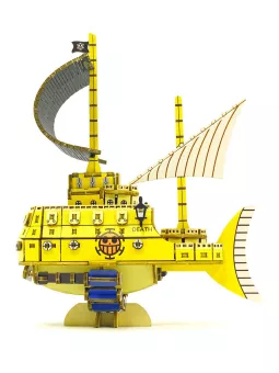 Law's Submarine - One Piece Wa-Gu-Mi Wood Model Kit - Red Robin Design