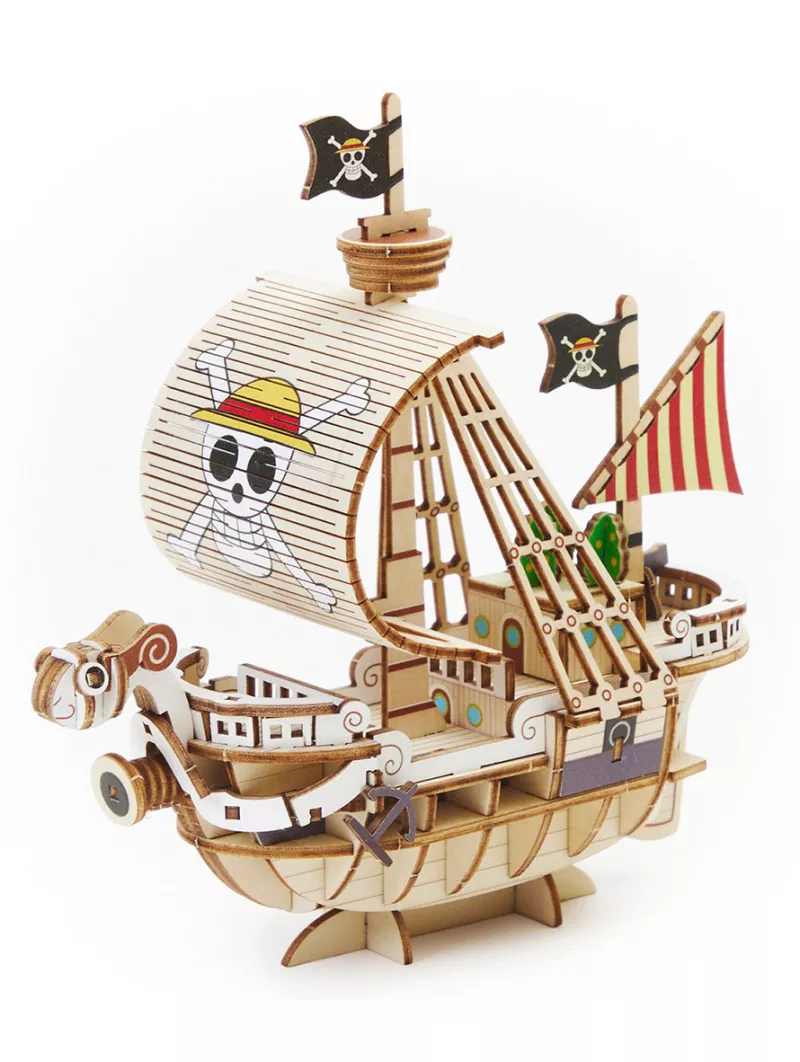 Going Merry - One Piece Wa-Gu-Mi Wood Model Kit - Red Robin Design