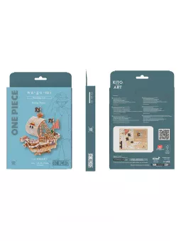 Going Merry - One Piece Wa-Gu-Mi Wood Model Kit - Red Robin Design
