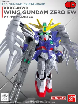 Wing Gundam Zero EW Super Deformed - EX-Standard Gunpla - Bandai Model Kit Figure