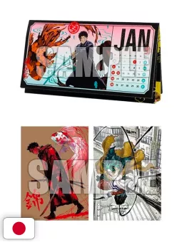 Jump Giga Autumn 2025 + Stand Acrylic, Cartolina My Hero Academia + Stickers, Posters, Calendario Kagurabachi + Card Haikyuu!!