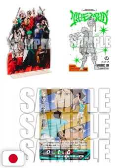 Jump Giga Autumn 2025 + Stand Acrylic, Cartolina My Hero Academia + Stickers, Posters, Calendario Kagurabachi + Card Haikyuu!!