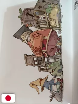 Final Fantasy IX Vivi And Grandpa Postcard Book - Edizione Giapponese