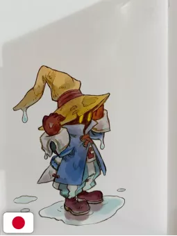Final Fantasy IX Vivi And Grandpa Postcard Book - Edizione Giapponese