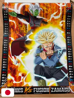 Dragon Ball Calendario Wall Large 2026