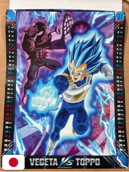 Dragon Ball Calendario Wall Large 2026