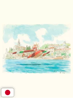 Hayao Miyazaki Image Board Series 5 - Porco Rosso - Studio Ghibli - Edizione Giapponese
