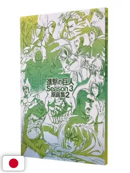 L'attacco dei giganti - TV Anime Season 3 Original Drawings Collection 2 - Edizione Giapponese