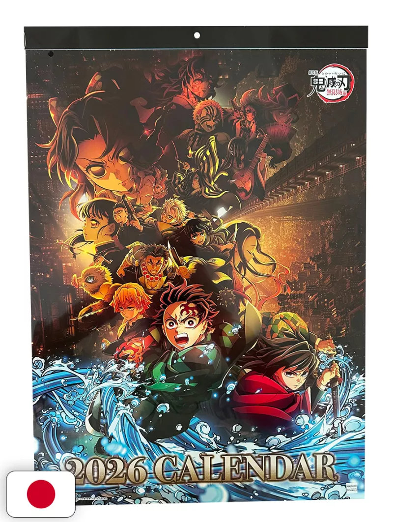 Demon Slayer The Movie Infinite Castle Calendario Wall Large 2026