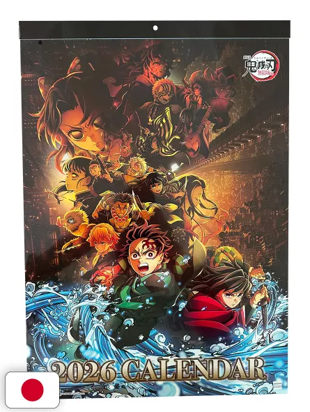 Demon Slayer The Movie Infinite Castle Calendario Wall Large 2026