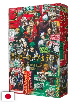 Jump Giga Autumn 2025 + Stand Acrylic, Cartolina My Hero Academia + Stickers, Posters, Calendario Kagurabachi + Card Haikyuu!!