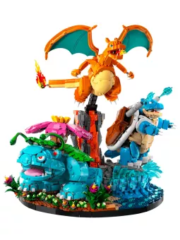 Venusaur, Charizard e Blastoise - Pokémon - Lego