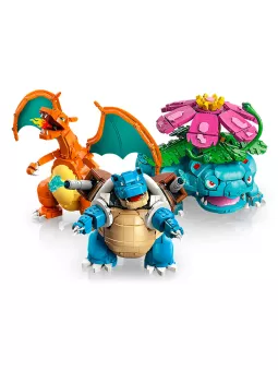 Venusaur, Charizard e Blastoise - Pokémon - Lego
