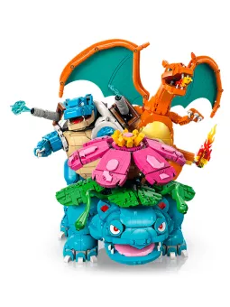 Venusaur, Charizard e Blastoise - Pokémon - Lego
