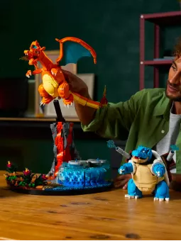 Venusaur, Charizard e Blastoise - Pokémon - Lego
