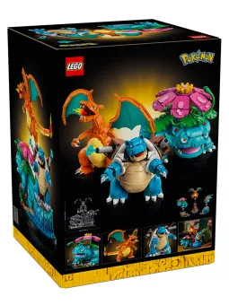 Venusaur, Charizard e Blastoise - Pokémon - Lego