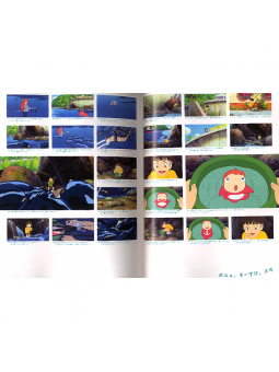 Ponyo on the Cliff by the Sea Ghibli Roman Album - Edizione Giapponese